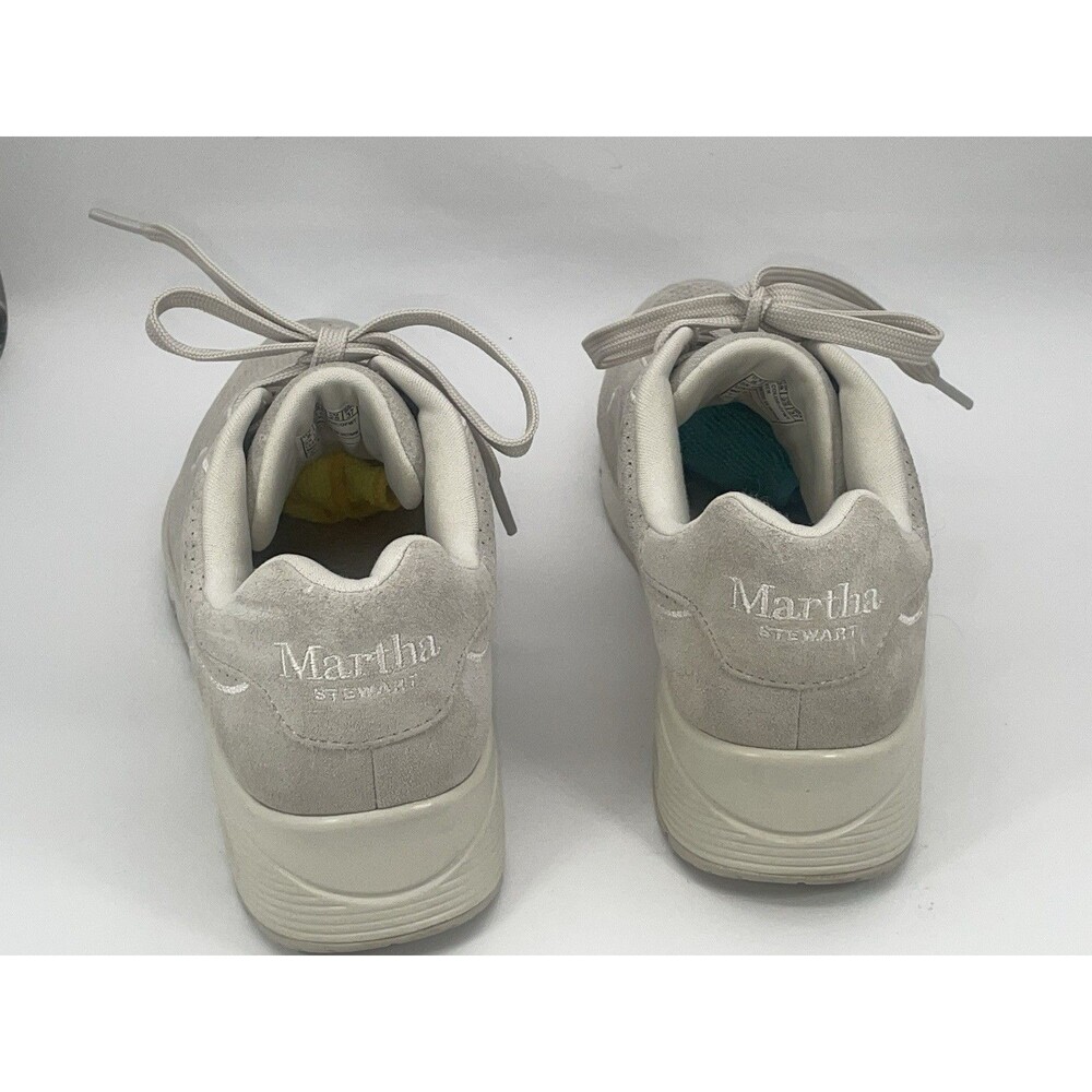 Skechers Martha Stewart Air Cooled Memory Foam Sneakers Womens 8 Off White - Picture 4 of 6